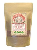 MUSHROOM MOCHA: FULL BODY REVITALIZATION(REISHI, CHAGA, SHIITAKE, MAITAKE, AGARICUS, TURKEY TAIL, CORDYCEPS DUAL EXTRACTS) SUPERFOOD. ADAPTOGEN. HERBAL COFFEE. CACAO. VITALITY. IMMUNITY. ENERGY. 5.5OZ