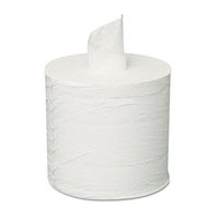 General Supply Centerpull Towels, 2-Ply, White, 6 Rolls/Carton
