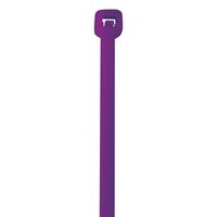 TapePlanet Colored Cable Ties (11" x .190" 50 lbs (1000 Pack), Purple)