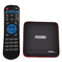 Android 7.1 TV Box, KTV BOX M8S PRO W Android Smart Box with Amlogic S905W Quad Core, 2GB RAM 16GB ROM Support HDMI H.265 WiFi 2.4GHz 10/100M Ethernet 3D 4K UHD OTA Update Internet Media Player