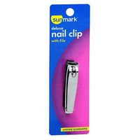 Sunmark Deluxe Nail Clip with File