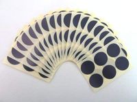 Minilabel 102 Labels , 25mm Diameter Round , Navy Blue , Colour Code Stickers