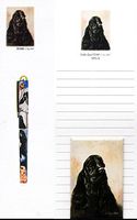 Black Cocker Spaniel Stationery Gift Set