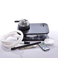 [Merlove] Portable Acrylic Arab Hookah Set Durable Hookah Shisha Bowl Silicone Pipe Gift