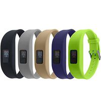 QGHXO Band for Garmin Vivofit 3 / Vivofit JR, Soft Silicone Replacement Watch Band Strap for Garmin Vivofit 3 / Vivofit JR/Vivofit JR 2 Activity Tracker, Fit 6.0 inches-9.0 inches (152mm-230mm) Wrist