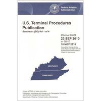 FAA IFR Terminal Procedures Bound Southeast (SE) Vol 1 of 4 (Always Current Edition)