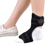 ZCARE Pharma High Quality Ankle Support Adjustable Foot Drop Armor Foot Drop Orthotics Ankle Sprain Correcto 4X5X4 Black