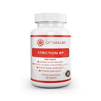 Healthy Habits OptimalXT StrictionBP 60ct - 100% All Natural & Best Proprietary Blend Hypertension Supplements w/ Ceylon Cinnamon & Vit B6 – Promotes Normal Blood Pressure & Healthy Cholesterol Level
