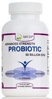 Probiotic 50 Billion CFU. Guaranteed Potency. Survives Stomach Acids. 16 Strains. Organic Prebiotic. Formulated for Digestive Health in Men and Women. 30 Daily Veggie Capsules. Soy, Gluten, Dairy Free
