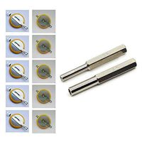 YXZHENG 5PCS CR1616 and 5PCS CR2025 Save Game Batteries Tabs with 3.8mm & 4.5mm Security Screw Bits (5XCR1616+5XCR2025)