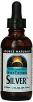 Source Naturals Ultra Colloidal Silver - Liquid Supplement For Immune System Support - 2 oz