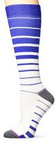 Prestige Medical Fashion Compression Socks, Royal Stripe, 2.5 Ounce