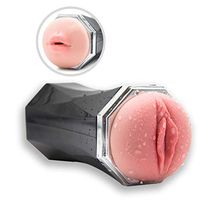 2 in 1 A-rtificial Real Pussey Soft Male M-astubra-Tion Cup Trainer Sleeves Toy BlówJob Device Lifelike Viginia for Male Deluxe Wearable Adullt Toys Six Toys for Male Personal Toys Tshirt