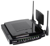 Cisco-Linksys WRT600N Linksys Ultra RangePlus Dual-Band Wireless-N Gigabit Router with Storage Link