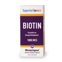Biotin 1,000mcg 100 Tablets