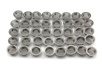DeYue Crystal Pipe Screens, 40pcs 0.5Inch Diameter Premium Stainless Steel Mental Screen Filters for Crystal Pipe Use (40)