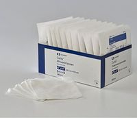 Covidien/Kendall Curity Gauze Sponges 4"X 4" 8-Ply Cotton Blend Sterile 2'S Peel Back Package - Box of 25