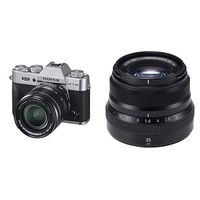 Fujifilm X-T30 XF18-55mm Kit Silver + Fujinon XF35mmF2 R WR Lens Black