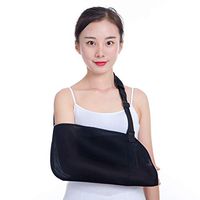 Mesh Arm Support Sling, Shoulder Immobilizer Brace, Breathable and Lightweight, Fully Adjustable for Shoulder, Arm, Elbow, Rotator Cuff Pain