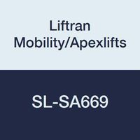Liftran Mobility/Apexlifts SL-SA669 Stand Assist Sling & Support Strap, Polyester, Buttock Support Strap, Standard, 400 lb. Weight Capacity