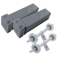 Mars Wellness Replacement Filter Kit for Soclean 2 Cleaner and Sanitizer Machines - 2 Pack - 2 Filter Cartridges 2 Check Valves