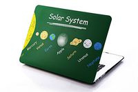 HQF Silicone Rubber 13-inch Hard Case - Lighting Patterns Shell Case Cover Fit for MacBook Pro 13.3" with Retina Display A1502/A1425 [No CD-ROM](Solar System)