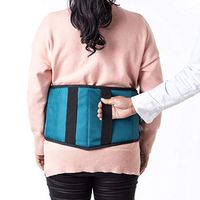 Fushida Padded Gait Belt with Handles - 9" Wide Transfer Belt with 4 Loops and Quick Release Bukle - Double Period of PVC 1680 Transfer Belt Provide Universal Mobility Aid for Patient Care(FYH369-A)