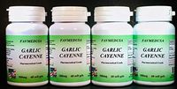 Garlic Cayenne, Made in USA - 240 (4x60) softgels