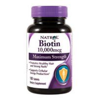 Natrol Biotin, 10,0000mcg, Tablets, 100 ea ( Multi-Pack)