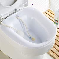 HZYWL Sitz Bath Tub Flusher Over-The-Toilet Perineal Soaking Bath, for Pregnant Women Hemorrhoids Relief, Post-Episiotomy Patients