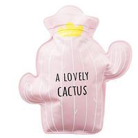 Mini Hot Water Bottle Hot & Cold Relief Plush Rabbit 350 ML-#01