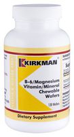 B-6/Magnesium Vitamin/Mineral Chewable Wafer 120 Count