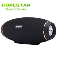 HOPESTAR Wireless Portable Bluetooth 2.1 Speaker 20W Waterproof Outdoor Bass Effect with Power Bank USB AUX Mobile Computer TV