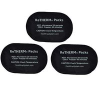 Nylon Ice Packs Hot or Cold Compress Therapy (3 Pack) - First Aid, Pain Relief from Injuries - Reusable, Soft and Flexible - Small and Large Sizes - Helps with Physical Injury and (3 Large Ice Packs)