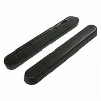 Black Full Length Universal Urethane Armrest - Pair by Wheelchairparts.net