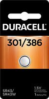 DURACELL D301/386B Watch/Calculator Battery