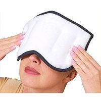 HealthSmart TheraBeads Portable Microwavable Moist Heating Pad with Washable Cover for Sinus Pain and Pressure Relief, 6 x 9