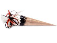 Cone Shape 1.2 Mil Cello Bags - Clear Cone Shaped Cello Bags 7-1/2"x17" 1.2 mil (4 Packs; 100 Bags Per Pack) - WRAPS-C7CSC