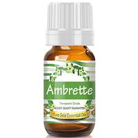 Pure Gold Ambrette Essential Oil, 100% Natural & Undiluted, 10ml
