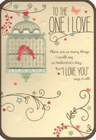 One I Love Valentine, Valentine Card