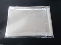 100 4 x 6 Clear Resealable Cello Bag Plastic Envelopes Bags Sleeves 1.5mil
