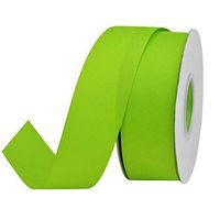 CENFRY Pack of 1pc 250yards Width in 0.2inch DIY Gift Wrapping Ribbed Ribbon Party Decoration Wedding Decoration Ribbon Two-Sided Ribbon (Fruit Green)