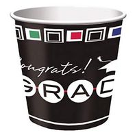 Creative Converting Party Creations 8 Count Hot or Cold Beverage Cups, 9-Ounce, Mod Grad