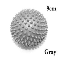 entertainment-moment Massage Ball Spiky Yoga Gym Ball Trigger Point Stress Relief 7.5cm 9cm Portable Muscle Relaxation Pelvic Exercise Sports Fitness,Sky Blue