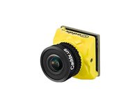 Caddx Ratel Starlight Newest 1/1.8'' HDR OSD 1200TVL 16:9 NTSC 2.1mm Lens FPV Camera for FPV Quadcopter Racing Drone (Yellow)