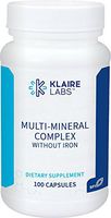 Klaire Labs, Multi-Mineral Complex w/o Iron 100 caps