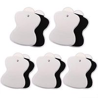 LotFancy Replacement Electrode Pads for Omron Electrotherapy TENS Units, 5 Pairs, (3.75” x 2.5”) Medium Size