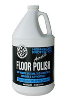 Glaze 'N Seal 423 Clear Acrylic Floor Polish, Plastic Bottle, 128 fl. oz.