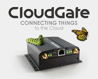 Option CloudGate M2M LTE Wireless Gateway Modem with Ethernet - GSM/CDMA - Include AC Power Supply - 2 Antennas Included
