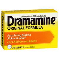 DRAMAMINE TAB 36TB J&J CONSUMER SECTOR